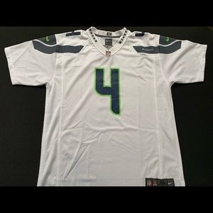 NWT Nike Michael Dickson Seattle Seahawks #4 White NFL Jersey Youth XL 18-20
